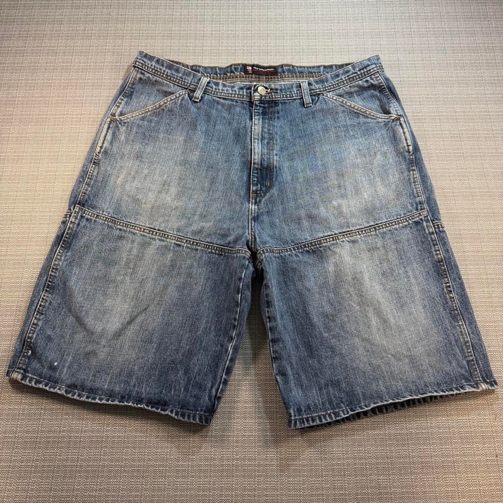 Polo Jeans Company Ralph Lauren Y2K blue denim shorts Men's Size 38